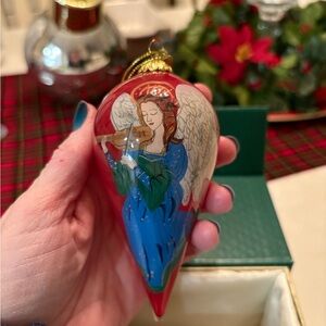 Li Bien Green Angel 2017 Christmas Ornament